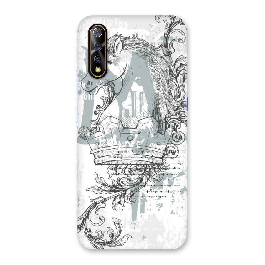 Designous Vintage Back Case for Vivo S1