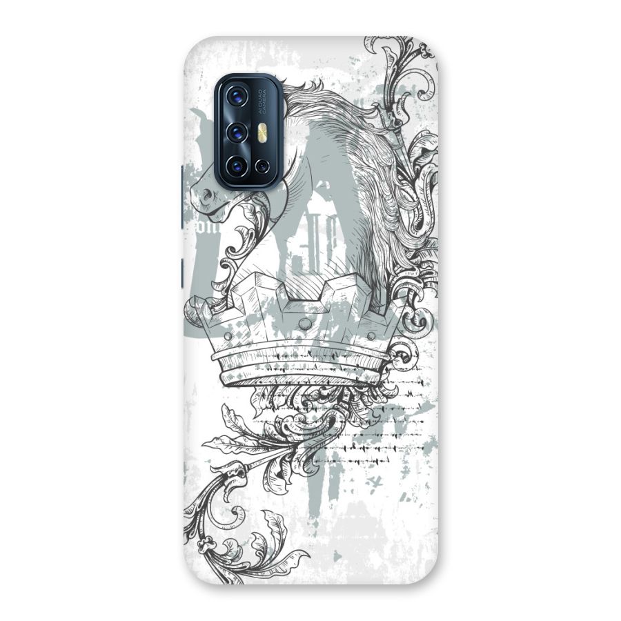 Designous Vintage Back Case for Vivo V17