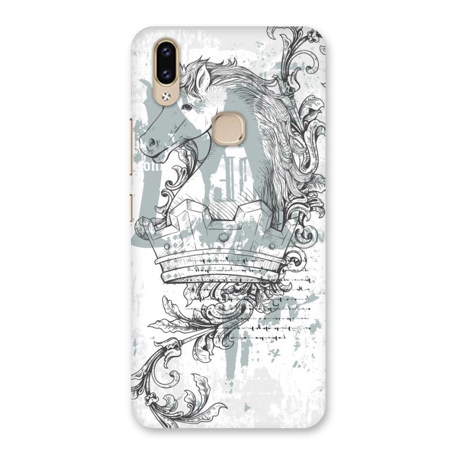 Designous Vintage Back Case for Vivo V9 Youth