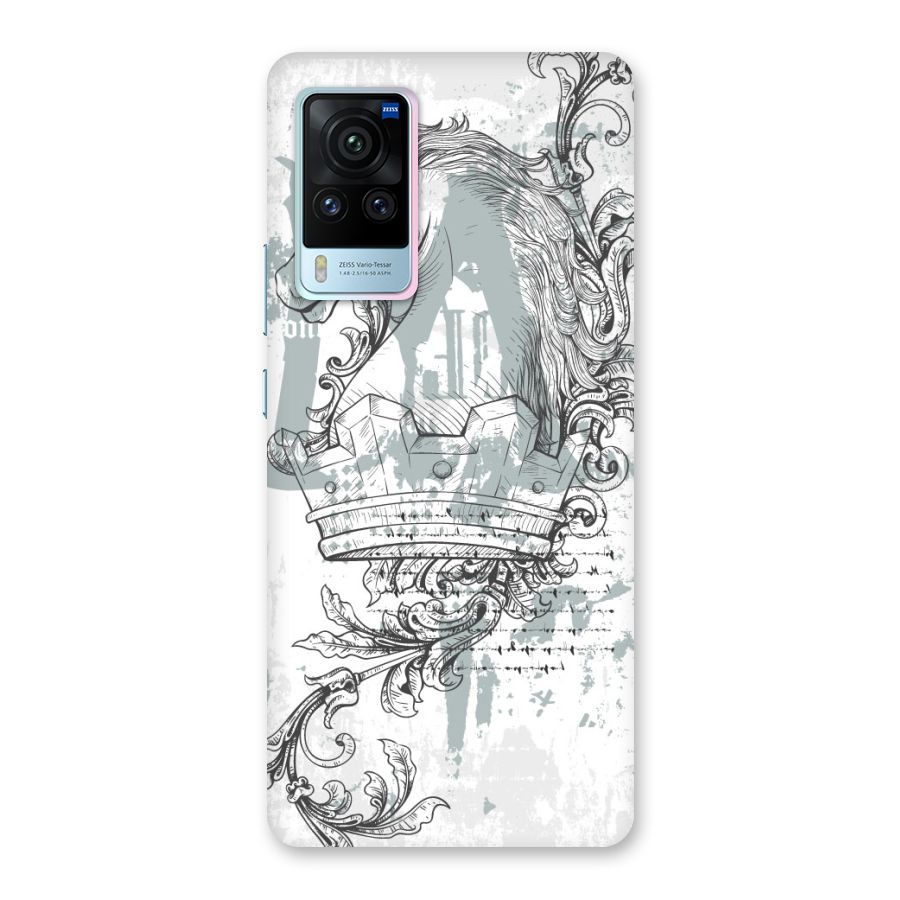 Designous Vintage Back Case for Vivo X60 Pro