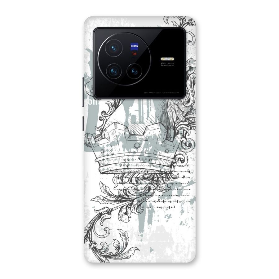 Designous Vintage Back Case for Vivo X80