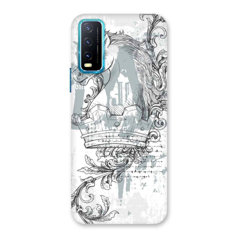 Designous Vintage Back Case for Vivo Y20G