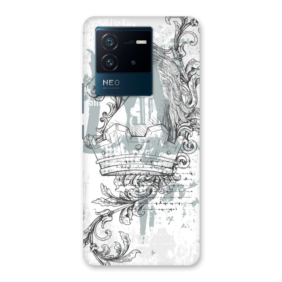 Designous Vintage Back Case for Vivo iQOO Neo 6 5G