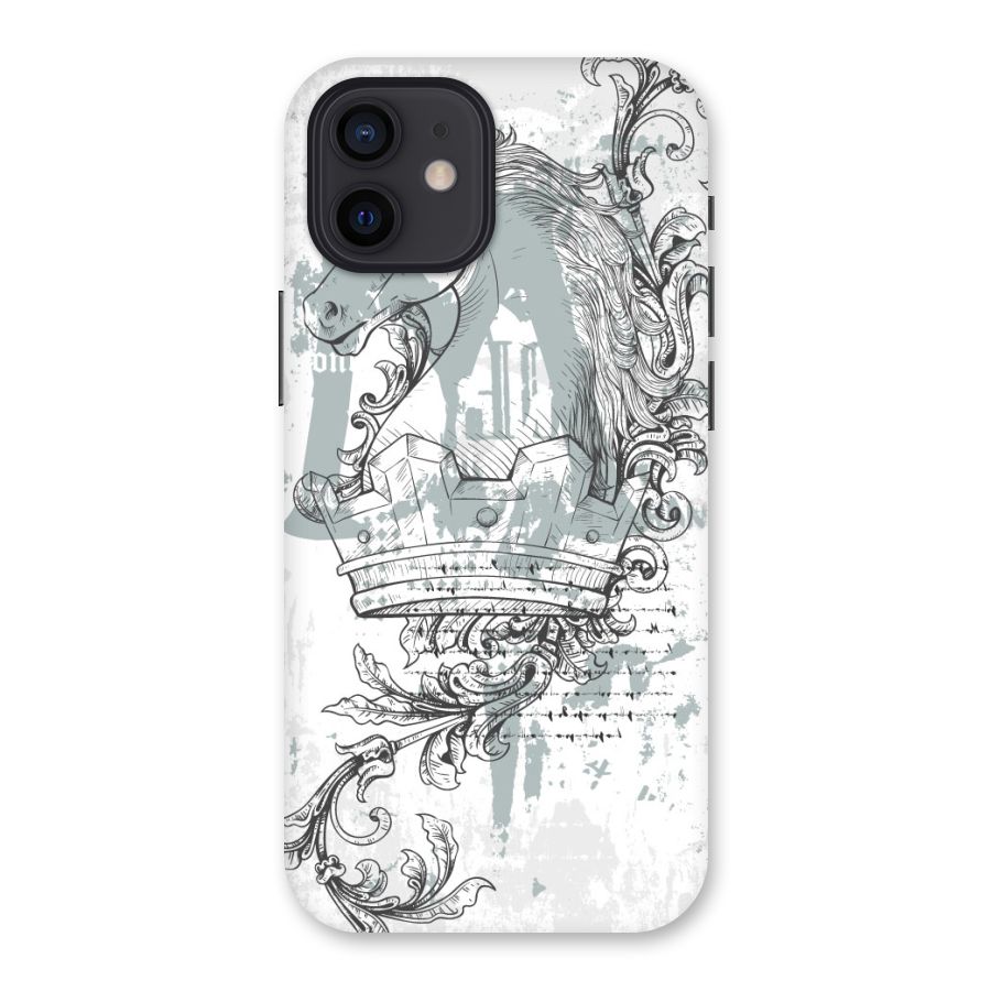 Designous Vintage Back Case for iPhone 12