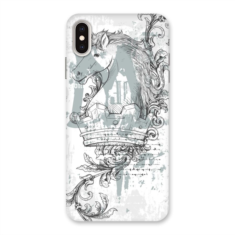 Designous Vintage Back Case for iPhone XS Max