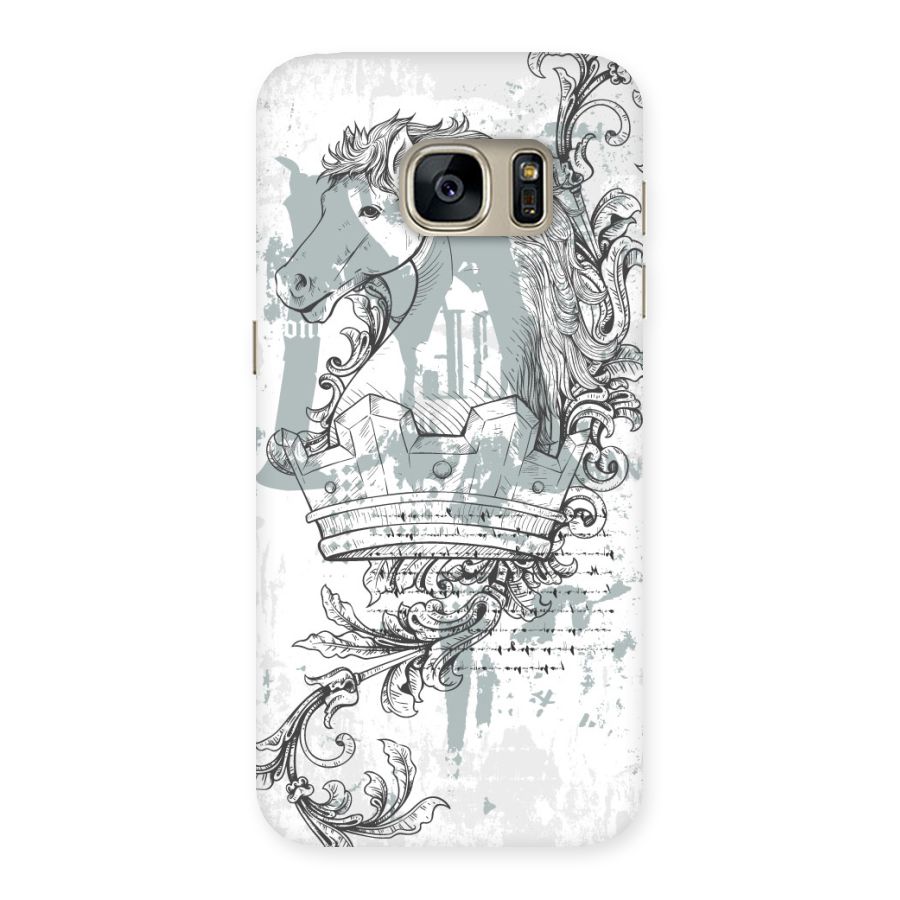 Designous Vintage Back Case for Galaxy S7