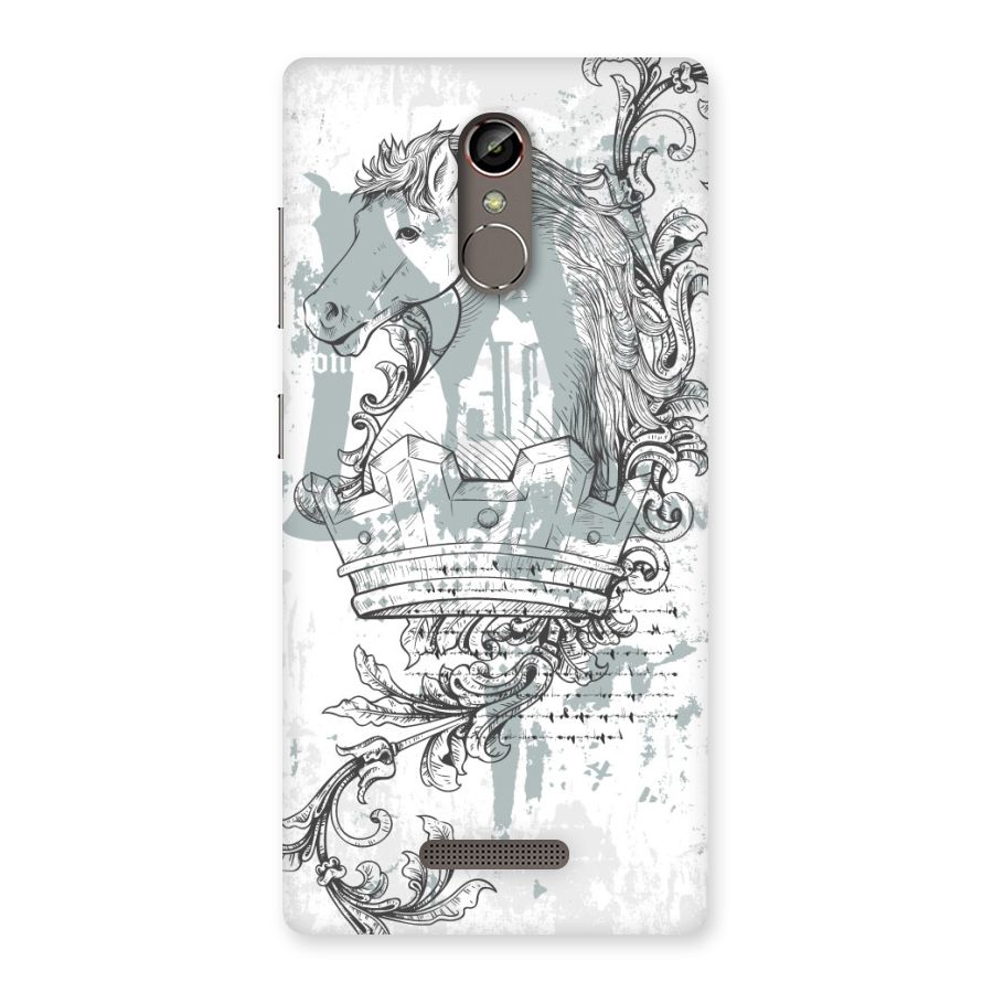 Designous Vintage Back Case for Gionee S6s