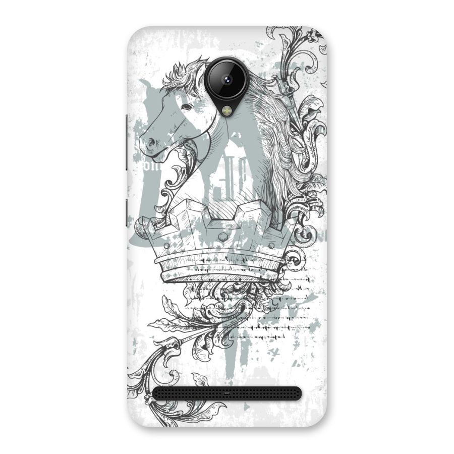 Designous Vintage Back Case for Lenovo C2