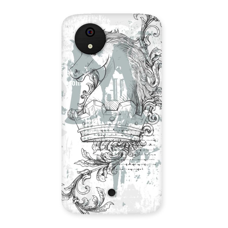Designous Vintage Back Case for Micromax Canvas A1