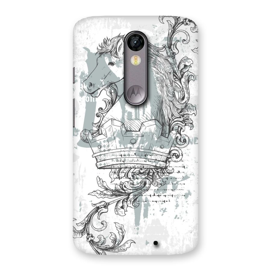 Designous Vintage Back Case for Moto X Force