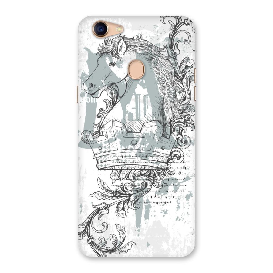 Designous Vintage Back Case for Oppo F5