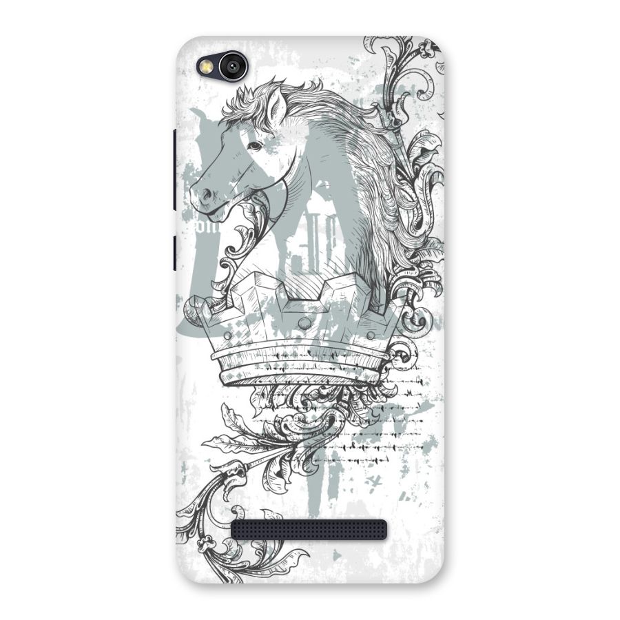 Designous Vintage Back Case for Redmi 4A