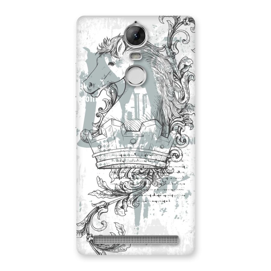 Designous Vintage Back Case for Vibe K5 Note