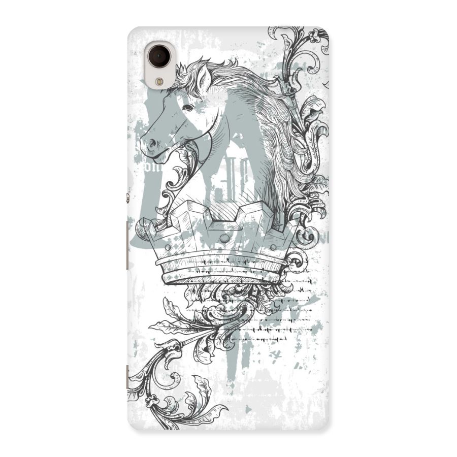 Designous Vintage Back Case for Xperia M4 Aqua