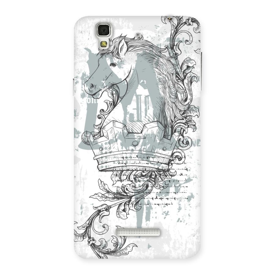 Designous Vintage Back Case for YU Yureka Plus