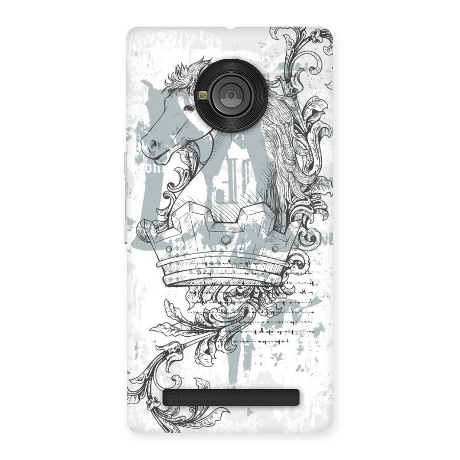 Designous Vintage Back Case for Yu Yuphoria