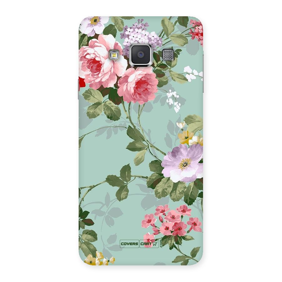 Desinger Floral Back Case for Galaxy A3