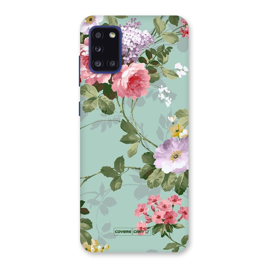 Desinger Floral Back Case for Galaxy A31