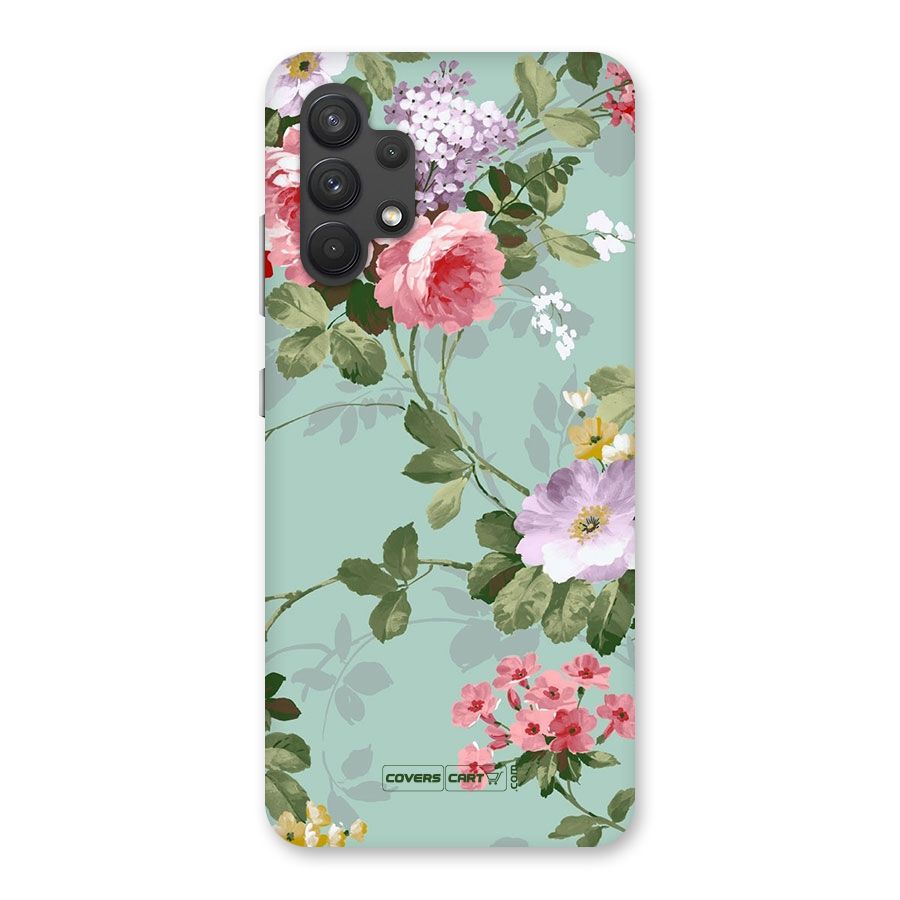 Desinger Floral Back Case for Galaxy A32