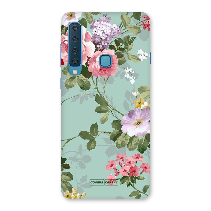 Desinger Floral Back Case for Galaxy A9 (2018)