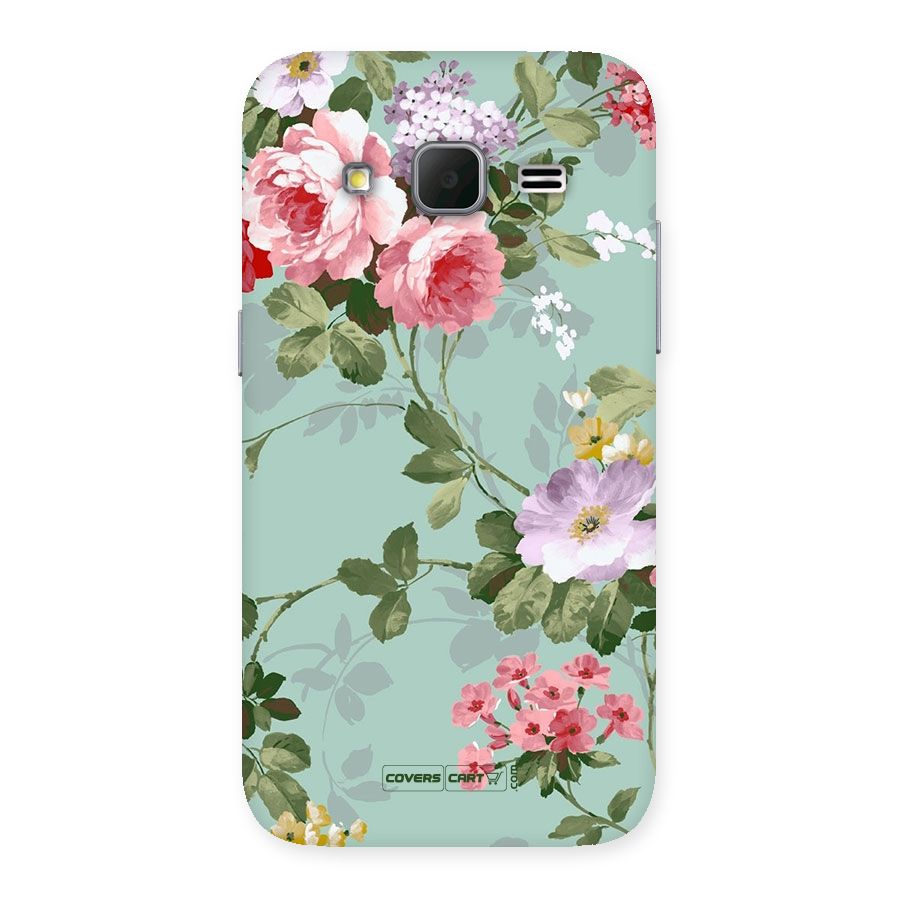 Desinger Floral Back Case for Galaxy Core Prime