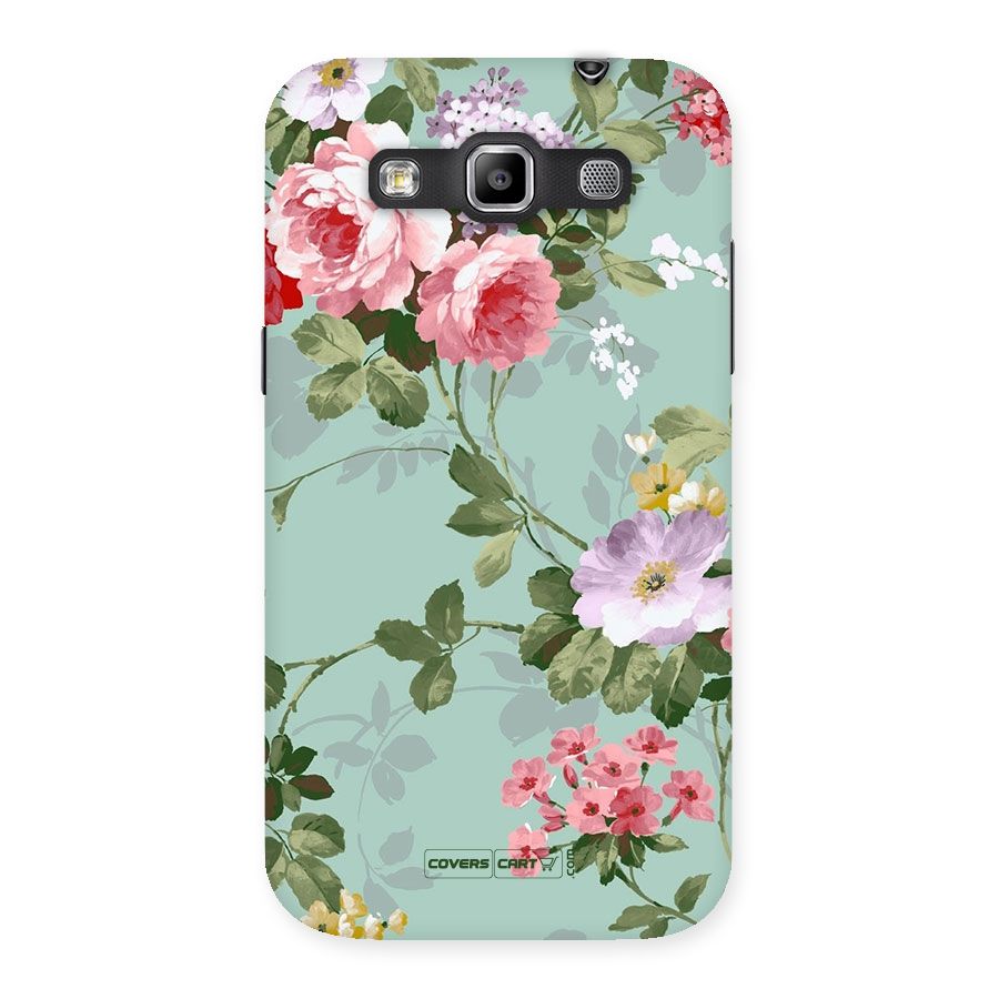Desinger Floral Back Case for Galaxy Grand Quattro