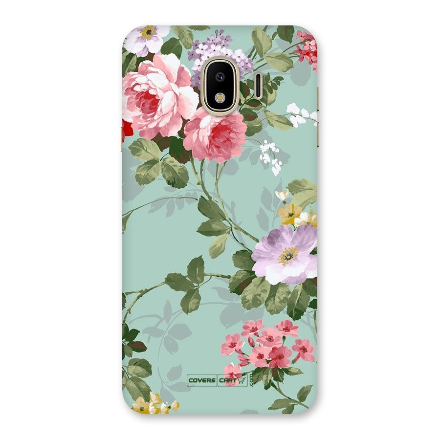 Desinger Floral Back Case for Galaxy J4