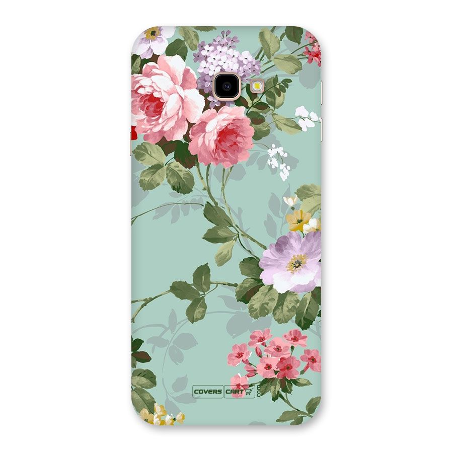 Desinger Floral Back Case for Galaxy J4 Plus