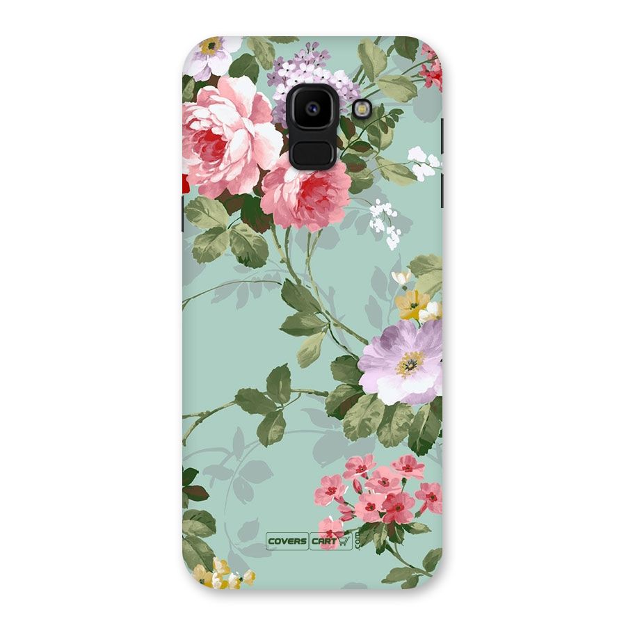 Desinger Floral Back Case for Galaxy J6