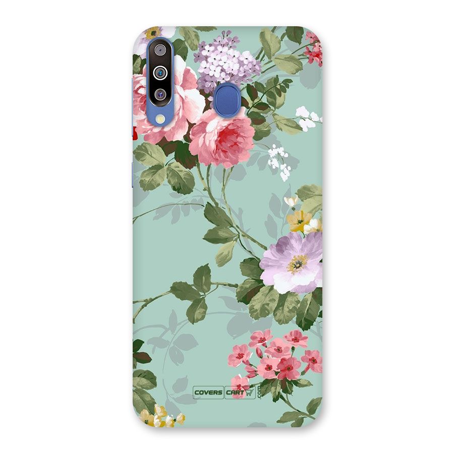 Desinger Floral Back Case for Galaxy M30