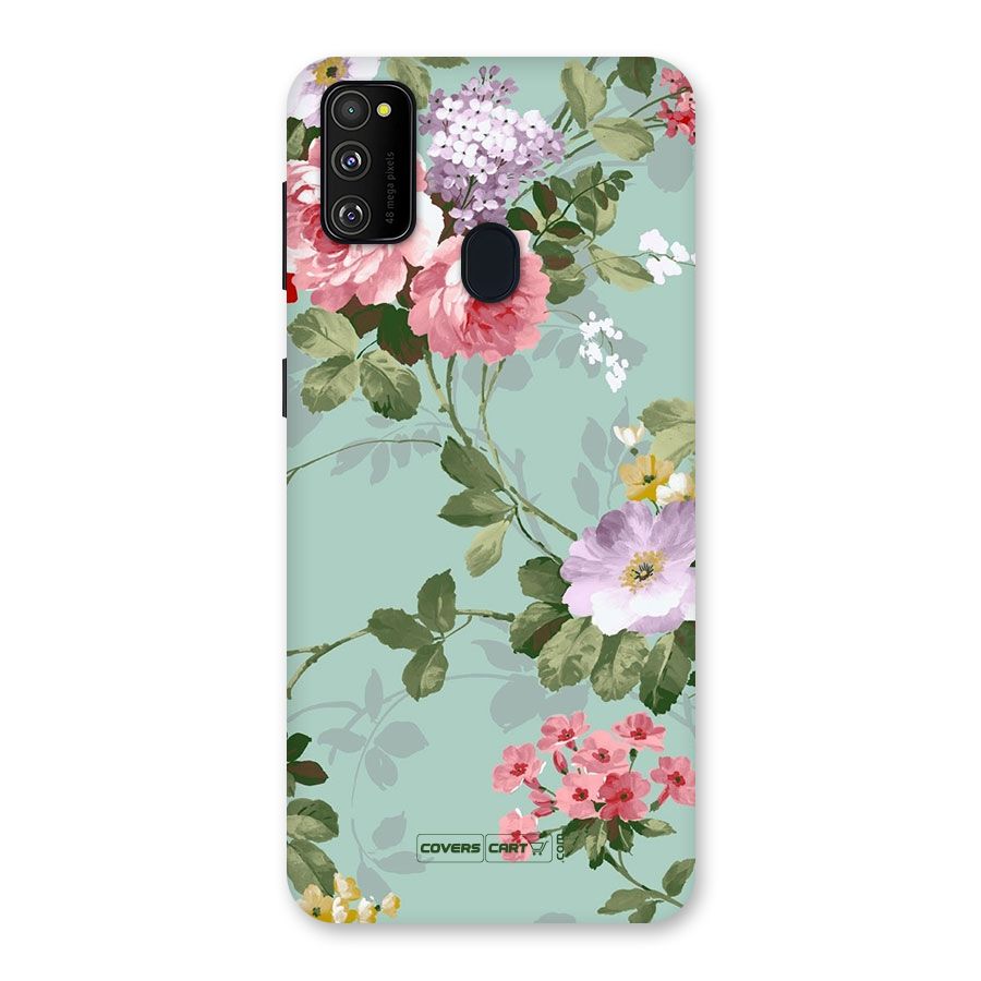 Desinger Floral Back Case for Galaxy M30s
