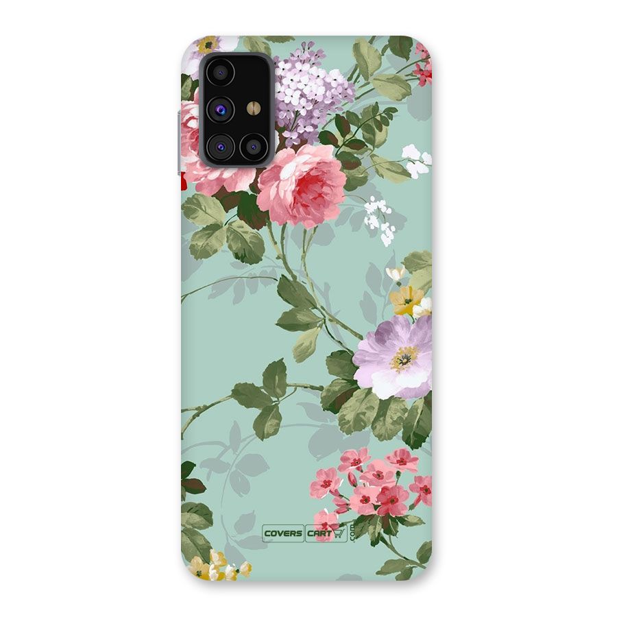 Desinger Floral Back Case for Galaxy M31s