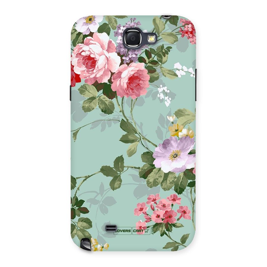 Desinger Floral Back Case for Galaxy Note 2