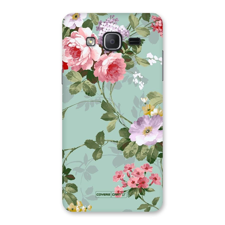 Desinger Floral Back Case for Galaxy On7 2015