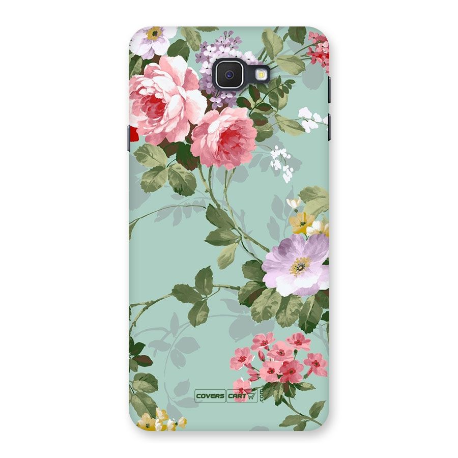 Desinger Floral Back Case for Galaxy On7 2016