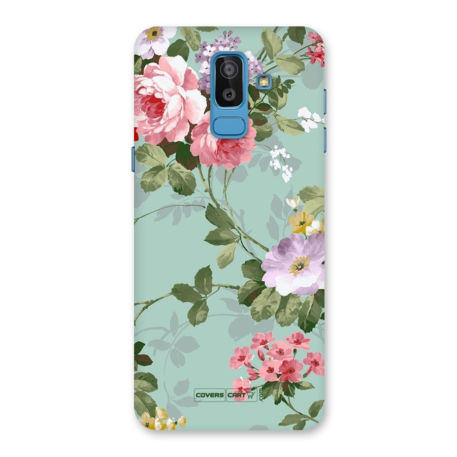 Desinger Floral Back Case for Galaxy On8 (2018)