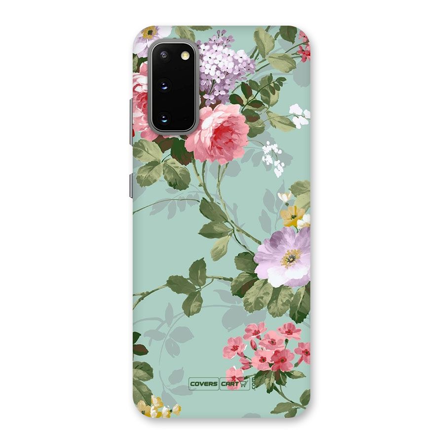 Desinger Floral Back Case for Galaxy S20