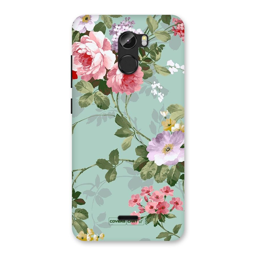 Desinger Floral Back Case for Gionee X1
