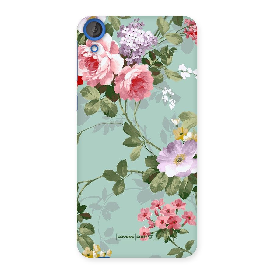 Desinger Floral Back Case for HTC Desire 820