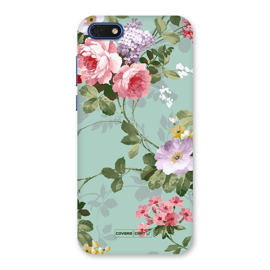 Desinger Floral Back Case for Honor 7s