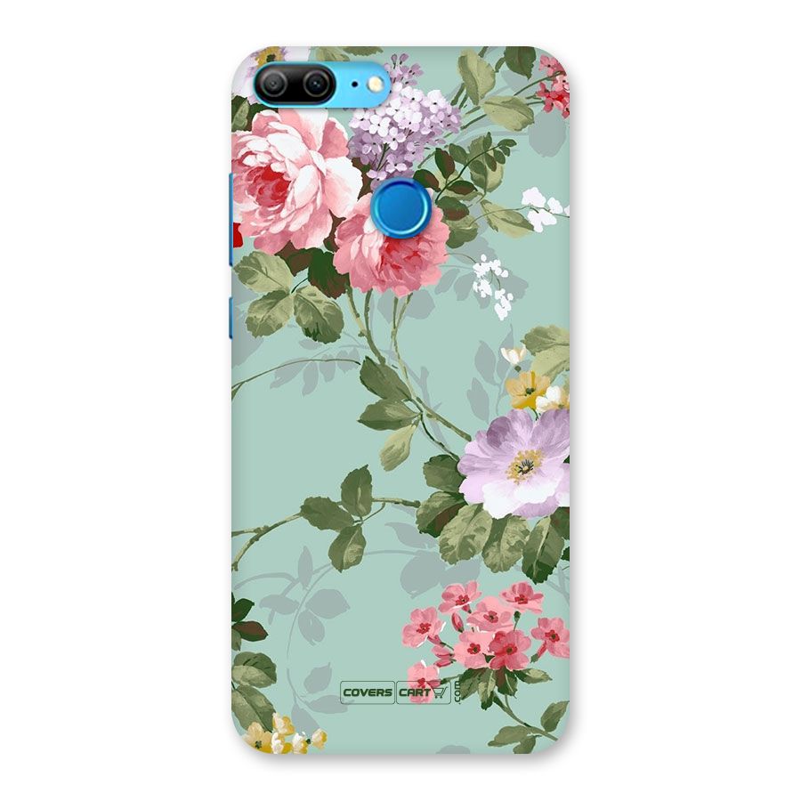Desinger Floral Back Case for Honor 9 Lite
