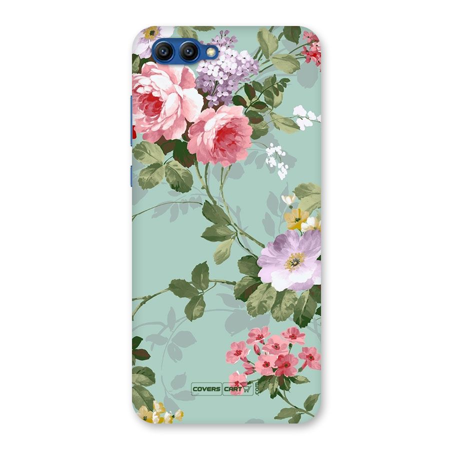 Desinger Floral Back Case for Honor View 10
