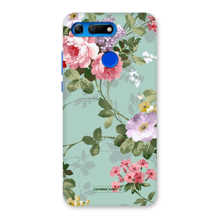 Desinger Floral Back Case for Honor View 20