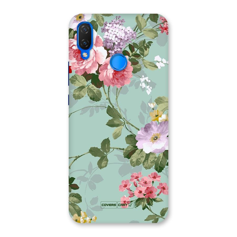 Desinger Floral Back Case for Huawei P Smart+