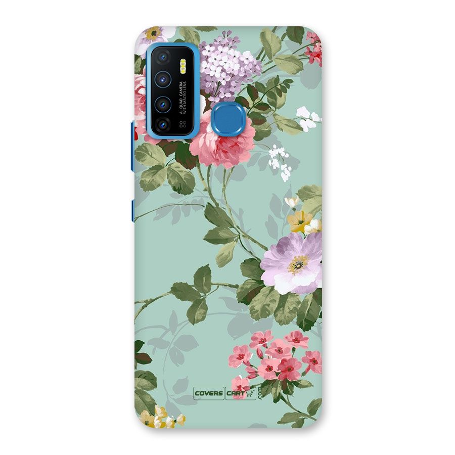 Desinger Floral Back Case for Infinix Hot 9