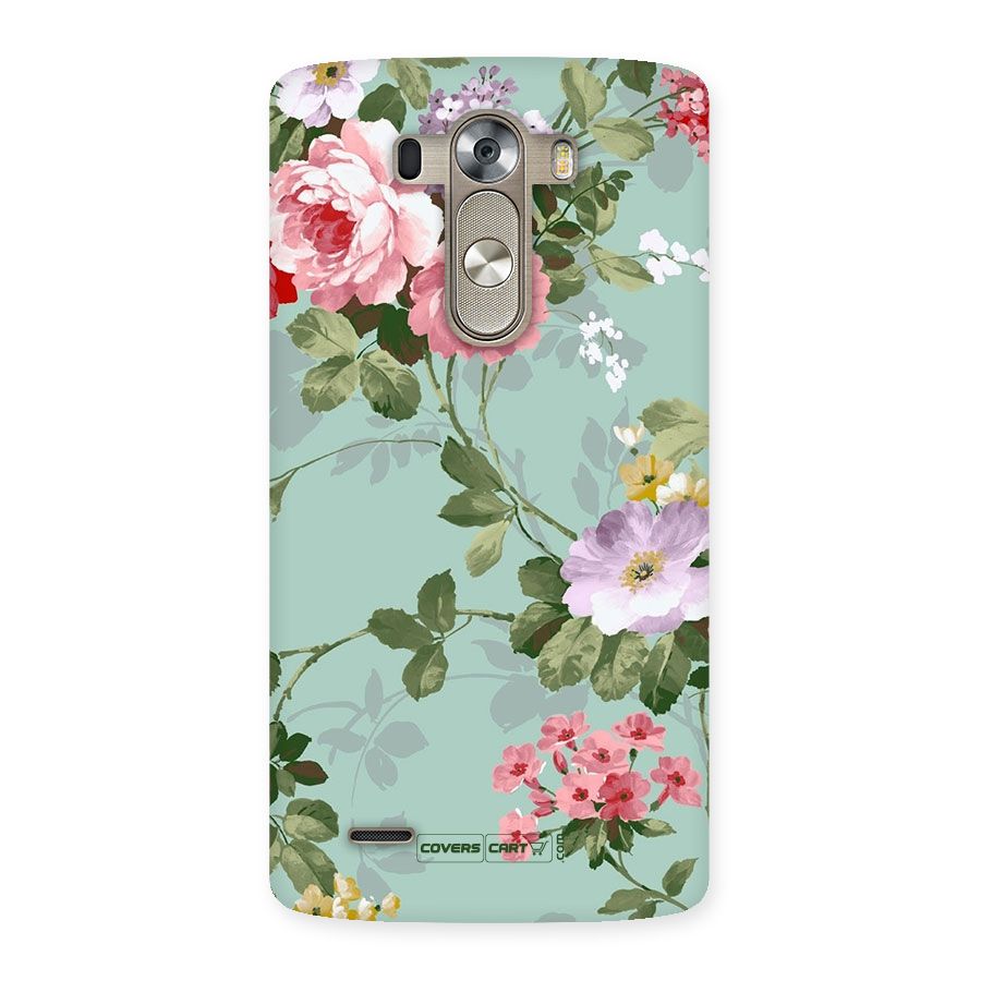 Desinger Floral Back Case for LG G3