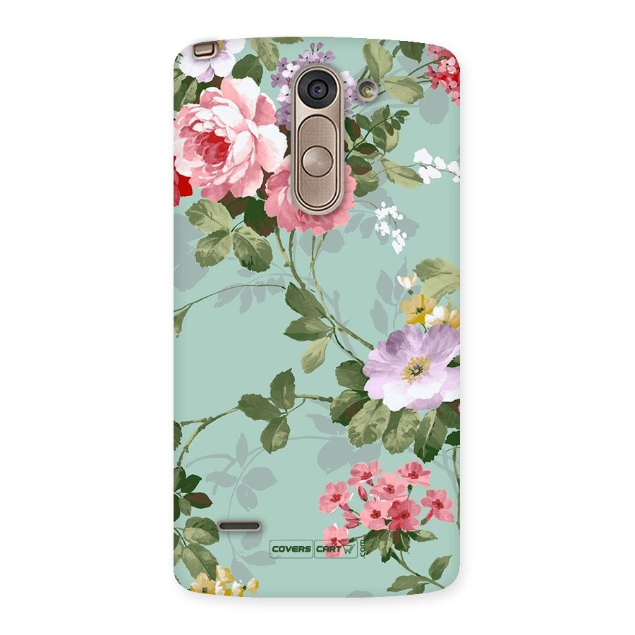 Desinger Floral Back Case for LG G3 Stylus