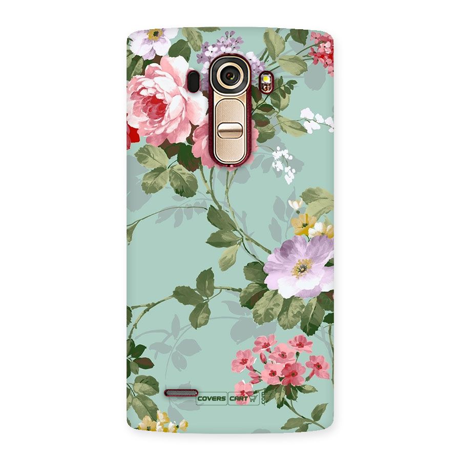 Desinger Floral Back Case for LG G4