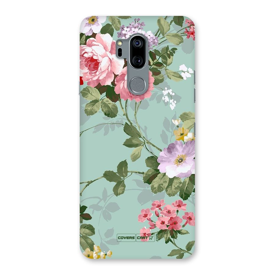 Desinger Floral Back Case for LG G7