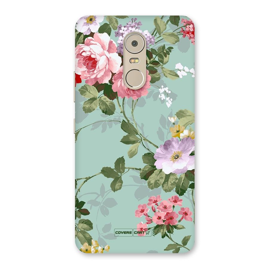 Desinger Floral Back Case for Lenovo K6 Note